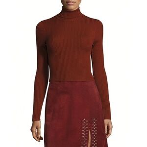 A.L.C. Elisa Ribbed Turtleneck Sweater